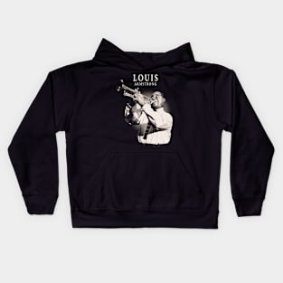 Louis Armstrong Vintage Kids Hoodie